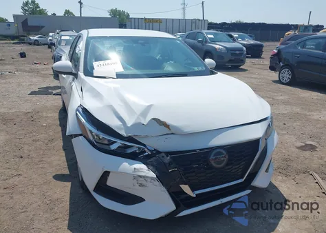 2023 Nissan Sentra S Xtronic Cvt z USA, uszkodzony, nr VIN 3N1AB8BV4PY275587